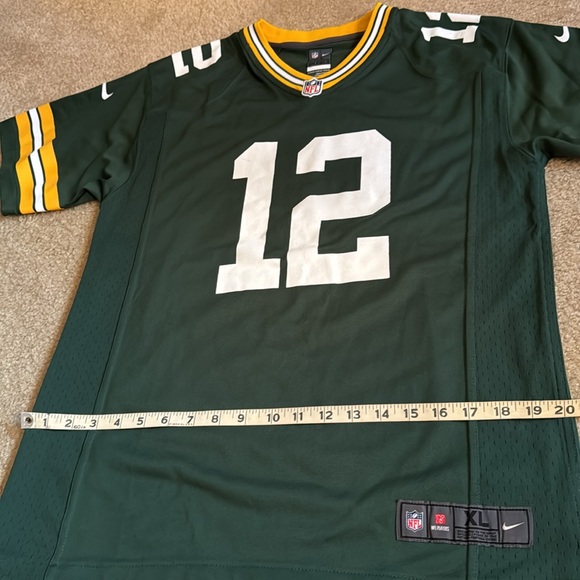 BIG BOYS - AARON RODGERS JERSEY - Size XL 18-20 - Picture 7 of 11